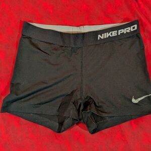 Nike Pro Women's Athletic Black Shorts